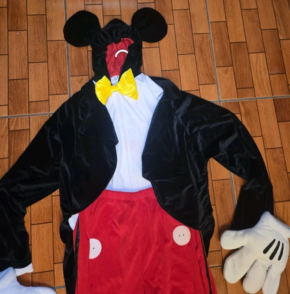 Disfraz de Mickey Mouse Disney Direct traje de cuerpo para adulto talla mediana Foto 4 de 4