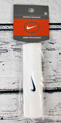 Nike Swoosh headband head sweat band X 4 White Orange Royal Blue New Vintage Nike Swoosh USA Head Band main image 3