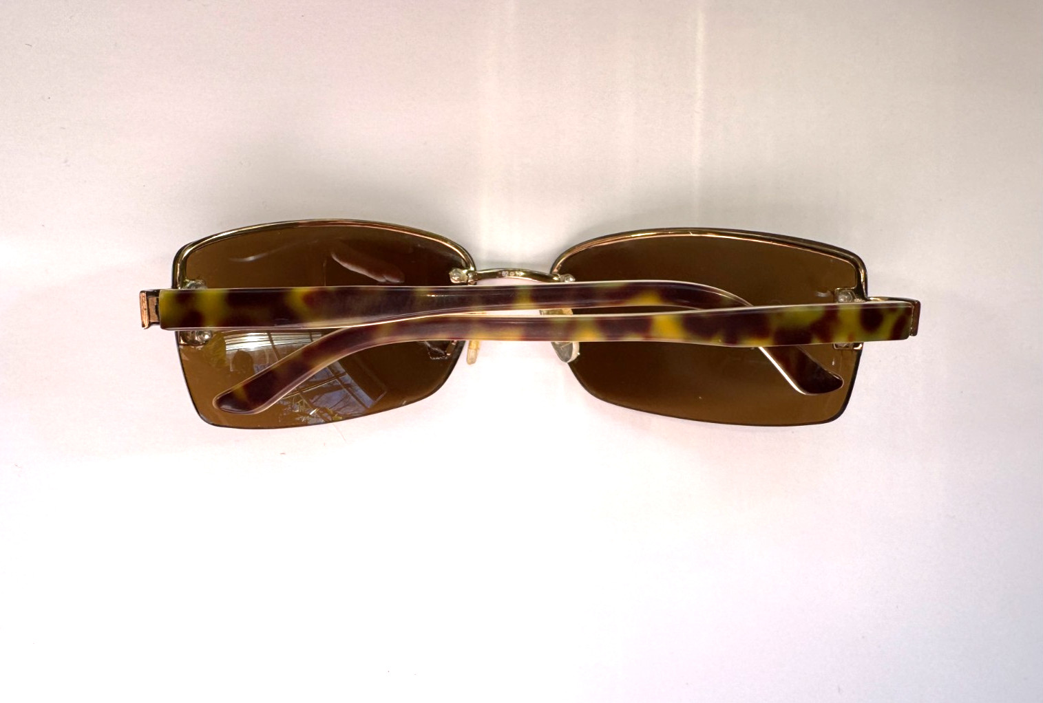 Ralph Lauren Brown Rectangular Classic Sunglasses… - image 3