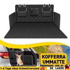 Hundedecke Auto PKW Schutzdecke Hund Kofferraum Schutz Autoschondecke Schwarz