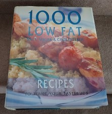 1000 Low Fat Recipes - Large Hardback Book