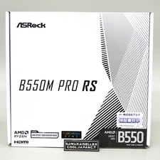 ASRock B550M PRO RS AMD AM4 Ryzen 5000/4000/3000 MicroATX Motherboard DDR4 New