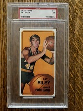 1970-71 Topps - Pat Riley #13 (RC), PSA 7
