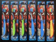 Oral-B Crest Kid's Toothbrush 3 , Spiderman graphics, Compact, soft 6/box.