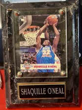 NBA Hoops Shaquille O'Neal All-Star Weekend basketball card plaque