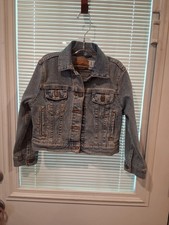 LEVI STRAUSS DENIM JACKETS SIZE. CHILDS S