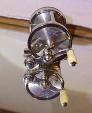 VINTAGE A F MEISSELBACH TRI-PART NO 580 VERY CLEAN SMOOTH FAST RETREIVE 80 YDS