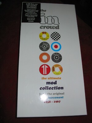 The 'In Crowd'  Ultimate Mod Collection 1958-67  Various Artists 4CD set - 2001