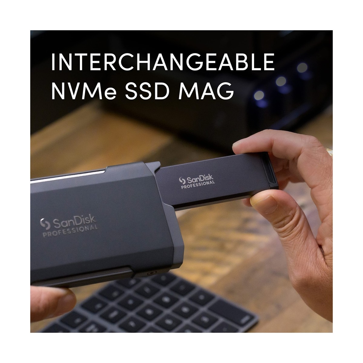 SanDisk Professional 4TB PRO-Blade SSD Mag - Portable & Modular