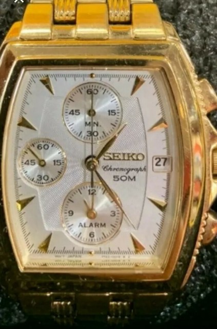 seiko titanium alarm chronograph