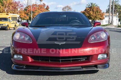 EOS 2005-2013 Chevrolet Corvette C6 Base Extended Front Splitter Lip