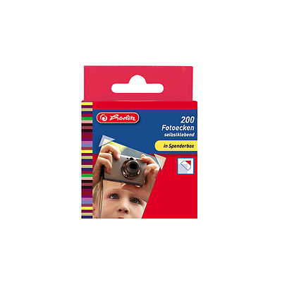 Fotoecken transparent 200 Stk. von Herlitz