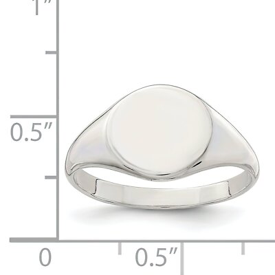 Sterling Silver Signet Ring Sz 7 | eBay