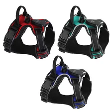 Light Up Dog Harness LED Dog Harness No Pull Lighted Dog Vest Rechargeable Vest
