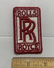 Rolls Royce RR Emblem Logo Automobiles Auto Souvenir Embroidered Patch Badge