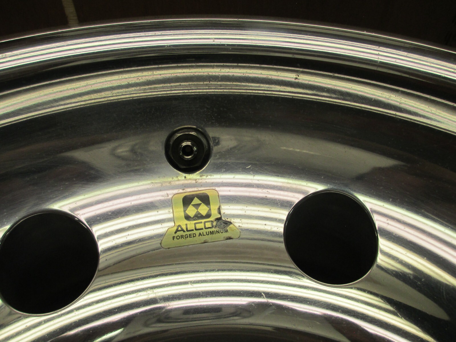 Alcoa Polished Aluminum Trailer Wheel Mod 17.5" Rim 8 Lug Bolt 6050 lb