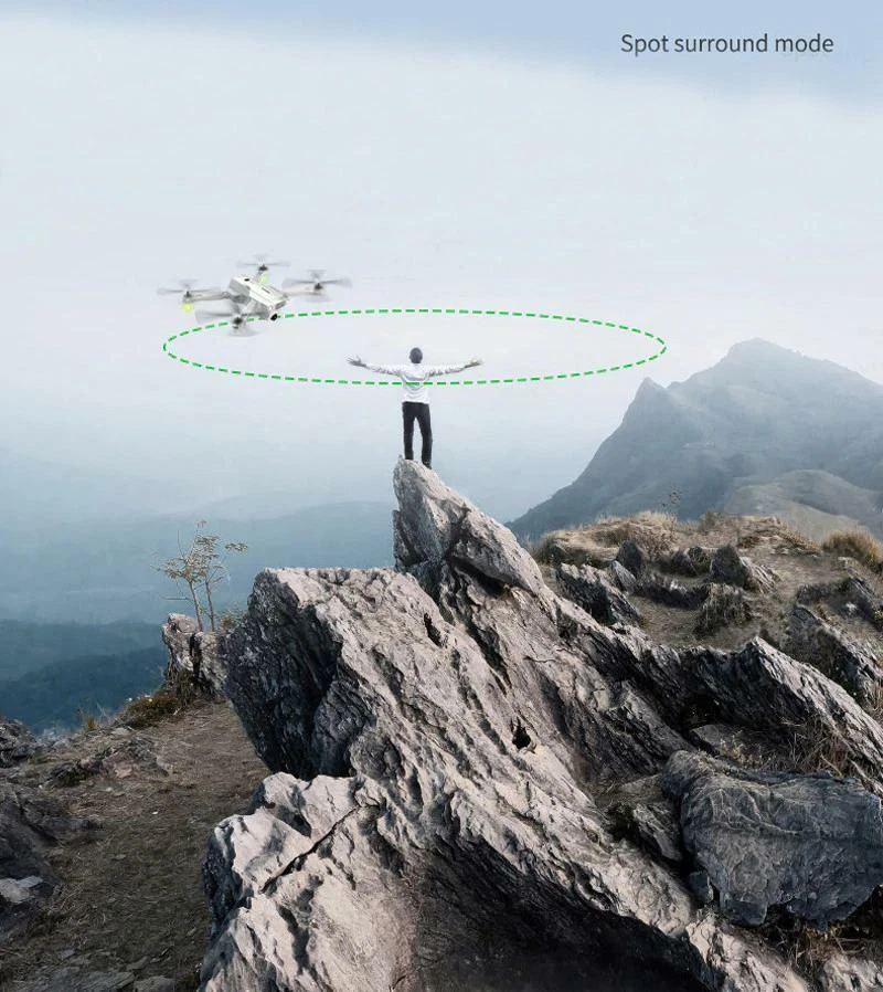 2020 New Model Airplane X30 Large HD Dual Camera 4K Foldable Aerial Drone NEW - Image 4 of 4