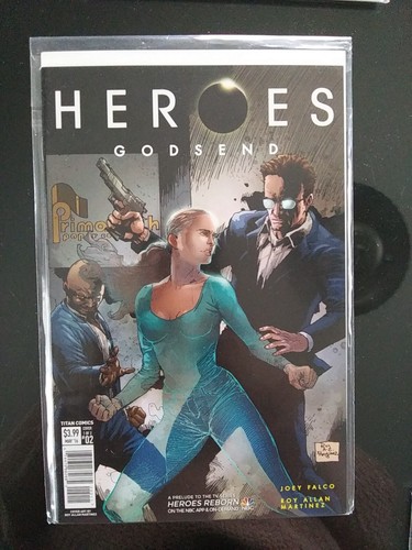Heroes Godsend Titan Comics Full Run Issues #1-5 Plus Cover Variants 2016 - Picture 8 of 23