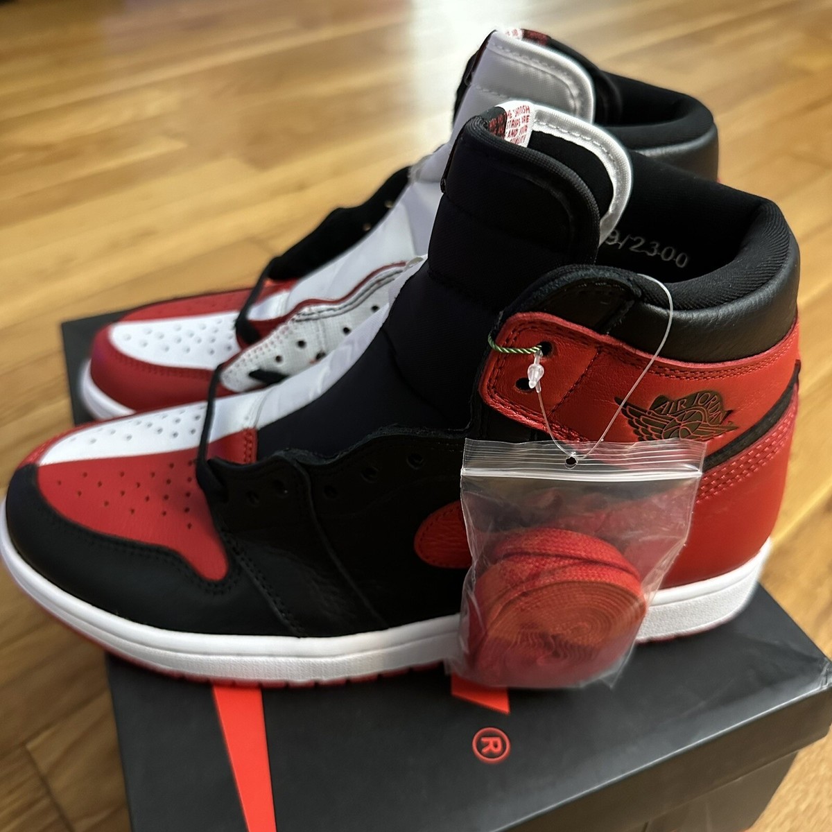 Size 8- Jordan 1 Retro High Homage to Home Chicago Exclusive 2018 (Numbered) | eBay