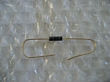 1 x NOS 100K Ohms Cinema Eng. 1/16 W. Noninductive Wirewound Resistor Gold Leads