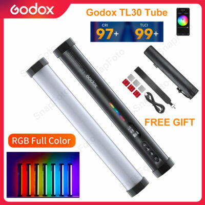 Godox TL30 TUBE LIGHT RGB soft light LED Portable Handheld Photography Lighting