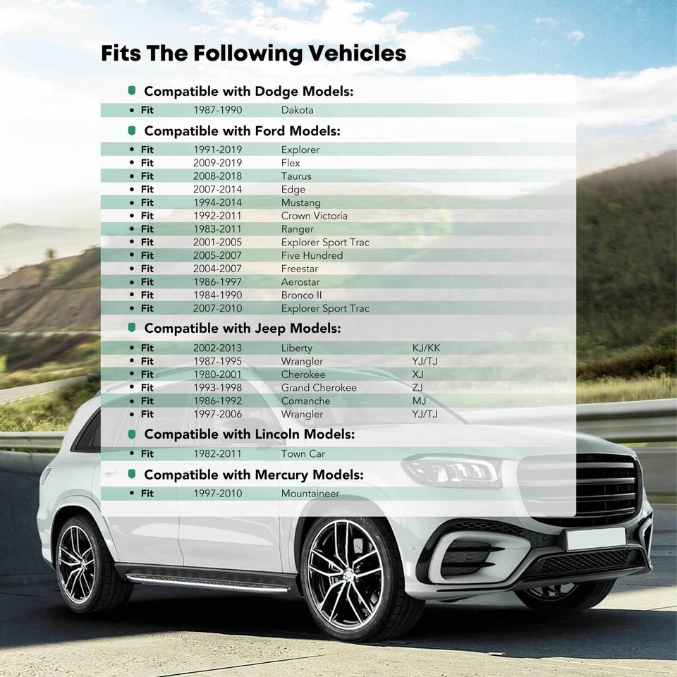 4Pcs 5x4.5 to 5x4.75 Wheel Adapter 1/2"-20 73.1mm 2" for Ford Explorer Edge Jeep - Image 2 of 4