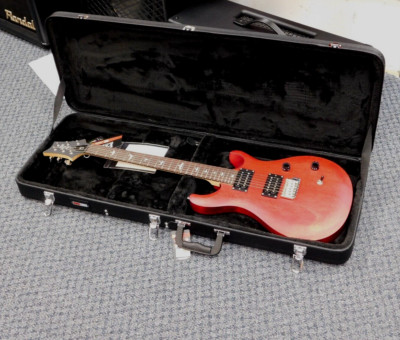 PRS SE CE24 Standard Electric Guitar w/ Gator Hard Case! Satin Vintage Cherry!