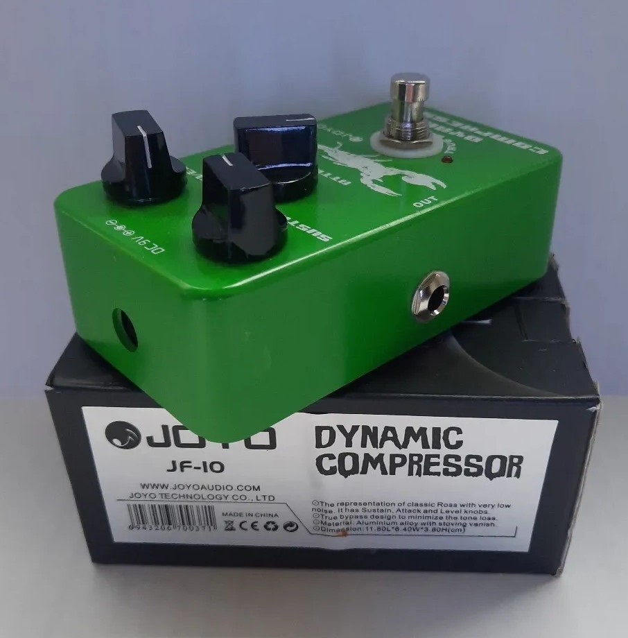ギター JOYO DYNAMIC COMPRESSOR Amazon.com: JOYO JF-10 Dynamic Compressor Guitar Effect