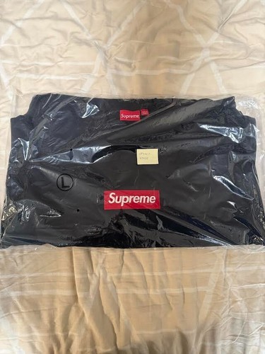 SUPREME BOX LOGO BLACK FW22, SIZE LARGE, NEW WITH TAGS, SHIPS ASAP, RECEIPT IMG