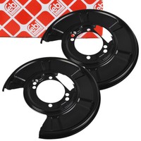2X Febi Spritzblech FüR Mercedes Sprinter 906 907 910 Vw Crafter 2E 2F Hinten