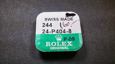 Rolex 244 24-P404-8 Gold, opened, NOS - watch part, Genuine Rolex MINT