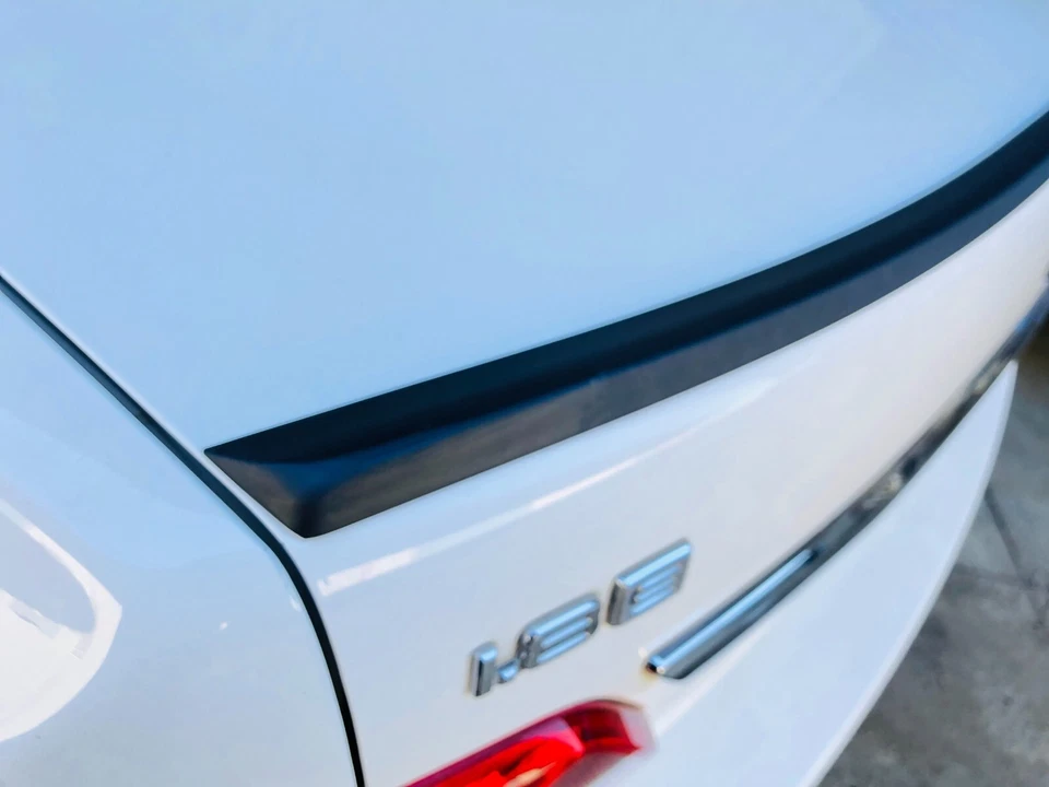 Flat Black 555H Rear Trunk Spoiler Wing Fits 2001~06 Chrysler Sebring JR Sedan - Imagem 3 de 4