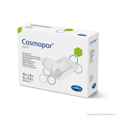 Cosmopor Steril Wundverband 10 x 8 cm (25 Stck.)