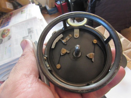 excellent vintage hardy alnwick st george trout fly fishing reel 3 + 3/8ths" - Picture 19 of 21