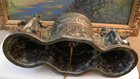 Vintage Art Deco  Minstrel Lamp  Couple Playing Concertina & Banjo Art Nouveau — photo 3