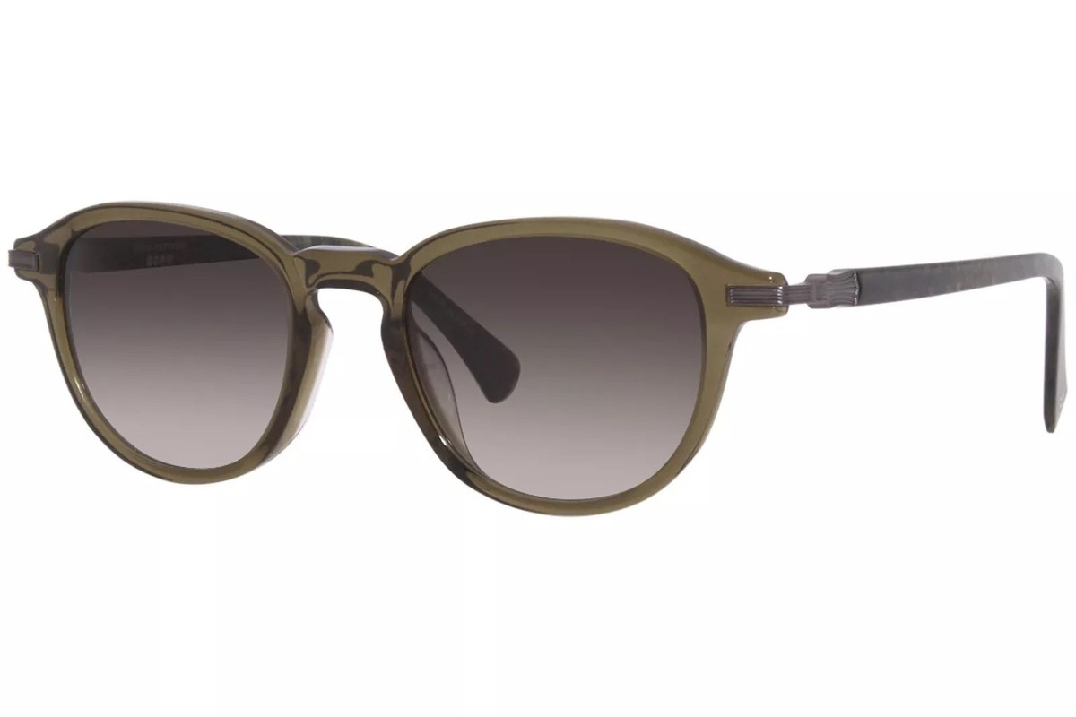 John Varvatos SJV559 Sunglasses Men's Olive Crystal/Green Gradient