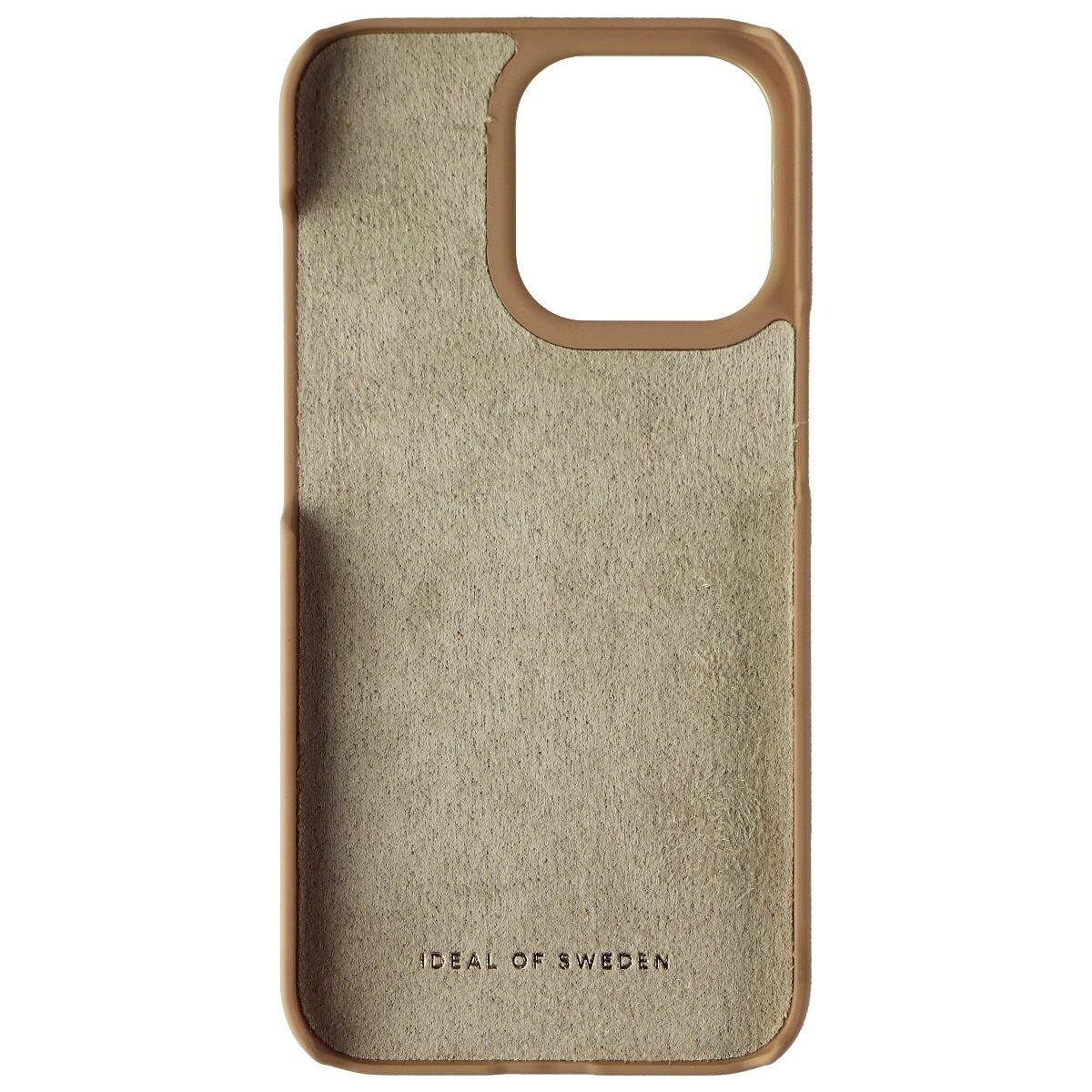 iDeal of Sweden iPhoneケース WARM BEIGE CROCO 北欧 Vegan Leather Case iPhone 16E Warm Beige Croco | Atelier