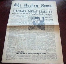 The Hockey News October 15 1947 Vol 1 # 3  All-Star Game Coverage