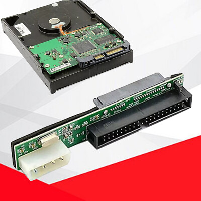 M17M SSD/SATA zu IDE Adapter 7+15 Pin Buchse HDD auf IDE 2.5'' 3.5'' 40 polig Neu