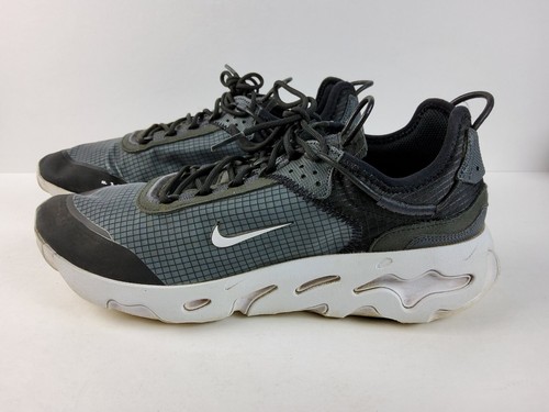 Nike Running Shoes Mens 10 Black Gray React 5 Athletic Training CV1772-003 - Picture 2 of 11