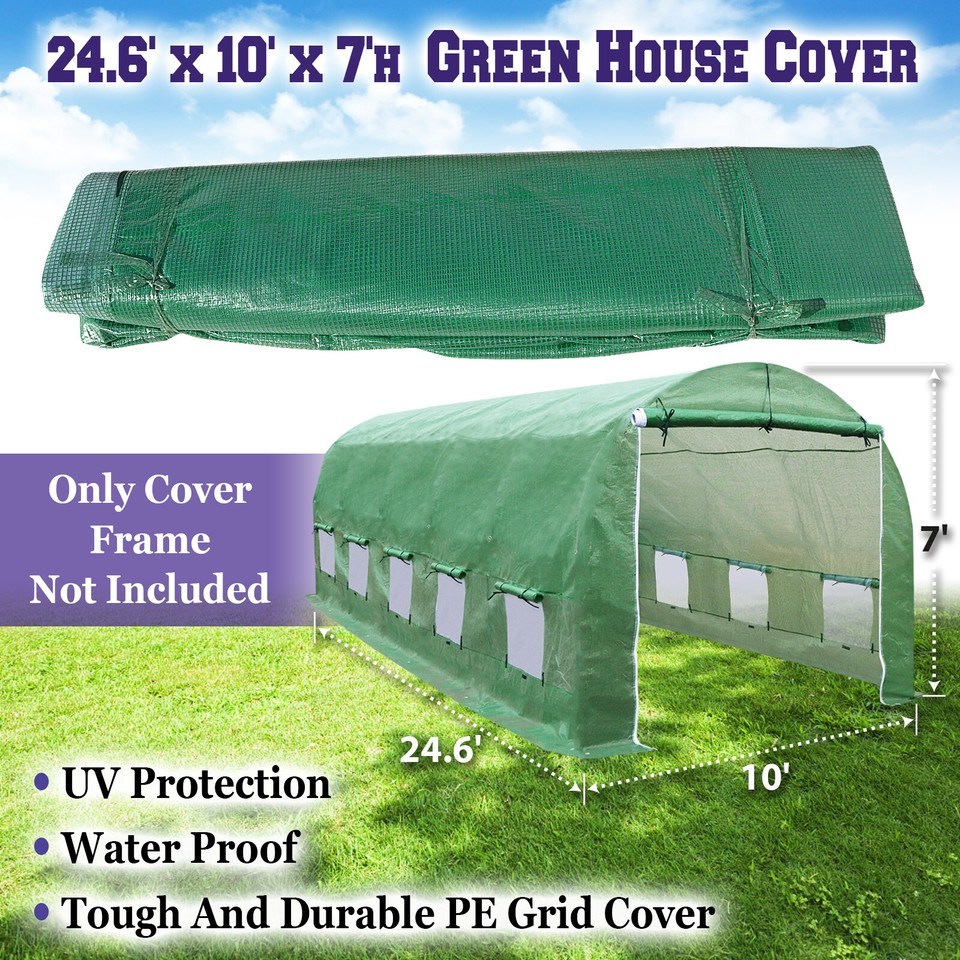 20'X10'X7', 12'X7'X7', 10'X7'X6' Strong Camel Green House Replacement