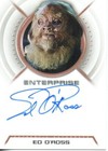 New ListingStar Trek Enterprise Season 2 Auto Card No.A15 Ed O'Ross "Gaavrin"