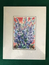 One of a Kind Oil Pastel Painting