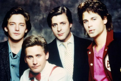 St. Elmo'S Fire Emilio Estevez Rob Lowe Andrew Mccarthy Cast 4x6 Fotodruck