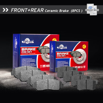 For 2007 - 2016 Honda CR-V Front & Rear Ceramic Disc Brake Pads