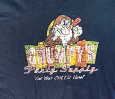 Grumpy Seven Dwarves T Shirt Disney T Shirt Cartoon T Shirt Mens 2XL VTG T Shirt