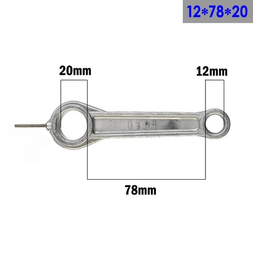 Luftkompressor Pleuelstange, silberfarbene Aluminiumlegierung für Luftkompressor Set - Bild 38 von 74