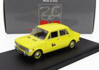 Modellauto Statisch Diecast Fiat 128 Agip 1970 Gelb Modellbau Massstab 1/43