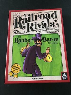 FRB1205 Forbidden Games Railroad Rivals: Robber Baron Premium