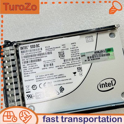 NEW HPE 2.5'' SATA 960GB 6G G8 G9 Gen10 Server SSD Replace  P08692-001 P07926-B21
